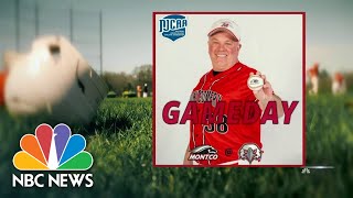 56-year-old retired postal worker achieves dream of playing college baseball