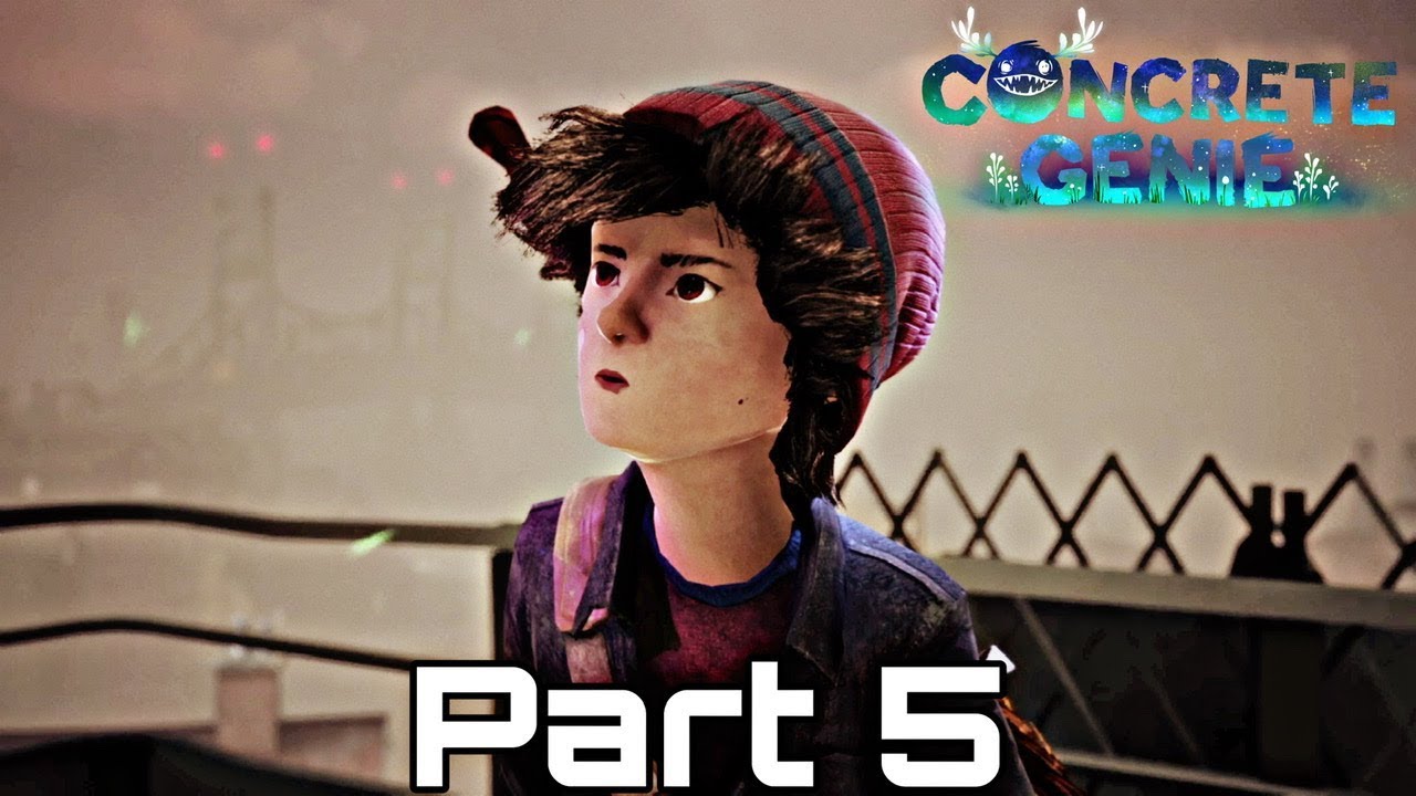 CONCRETE GENIE Walkthrough Gameplay Part 5 (PS4 Pro 4K) YouTube