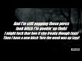 Yung Bans - Ridin (ft. YBN Nahmir x Landon Cube) (Lyrics - Lyric Video)