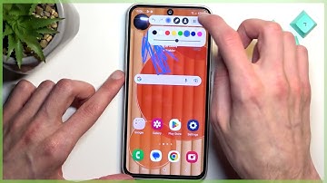 SAMSUNG Galaxy A54 – How to Record Screen