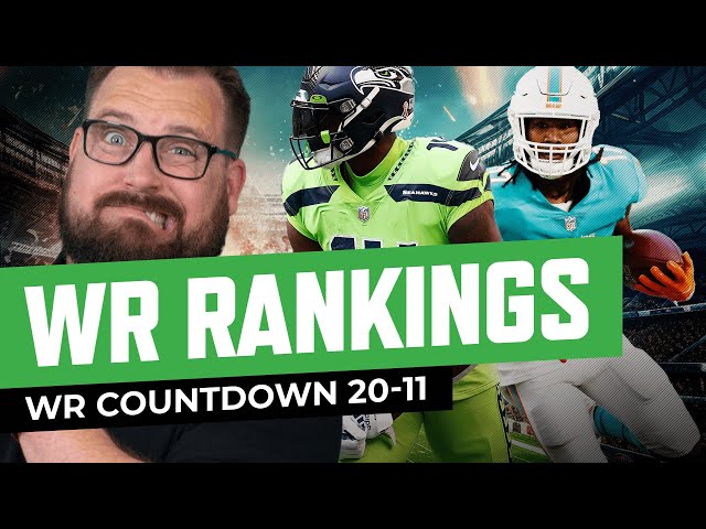 WR Rankings Countdown: 20-11  Fantasy Football 2023 - Ep. 1431 