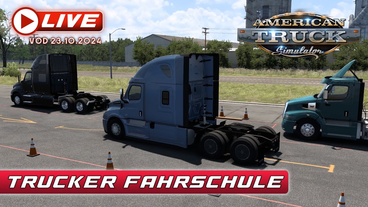 Trucker Fahrschule - American Truck Simulator | Mecky79 - Live 🔴