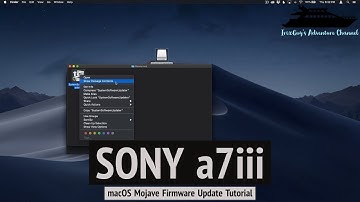 Sony a7iii Firmware Update Fix macOS Mojave