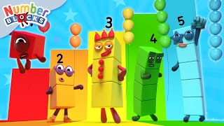 Back to School Number Compilation! | Learn to count 12345 | Maths Cartoons for Kids |  Numberblocks