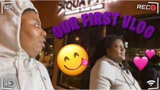 OUR FIRST VLOG TOGETHER !! ?