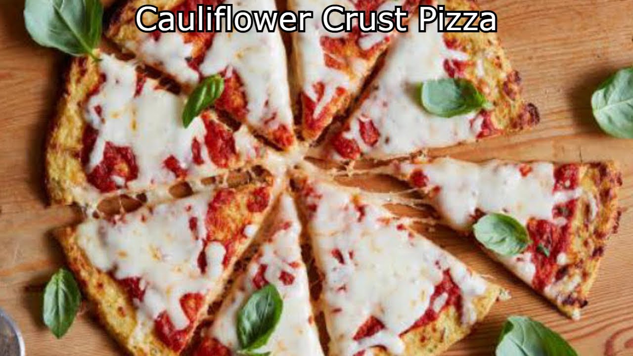 Cauliflower Crust Pizza| Low Carb, Keto & Trendy