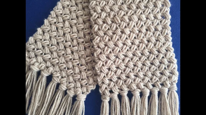Learn Crochet: Easy Scarf for Beginners