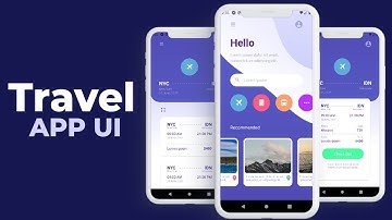 Travel App UI Using React Native - Speed Code