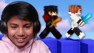 I Carried ItzGlimpse in Hypixel Bedwars