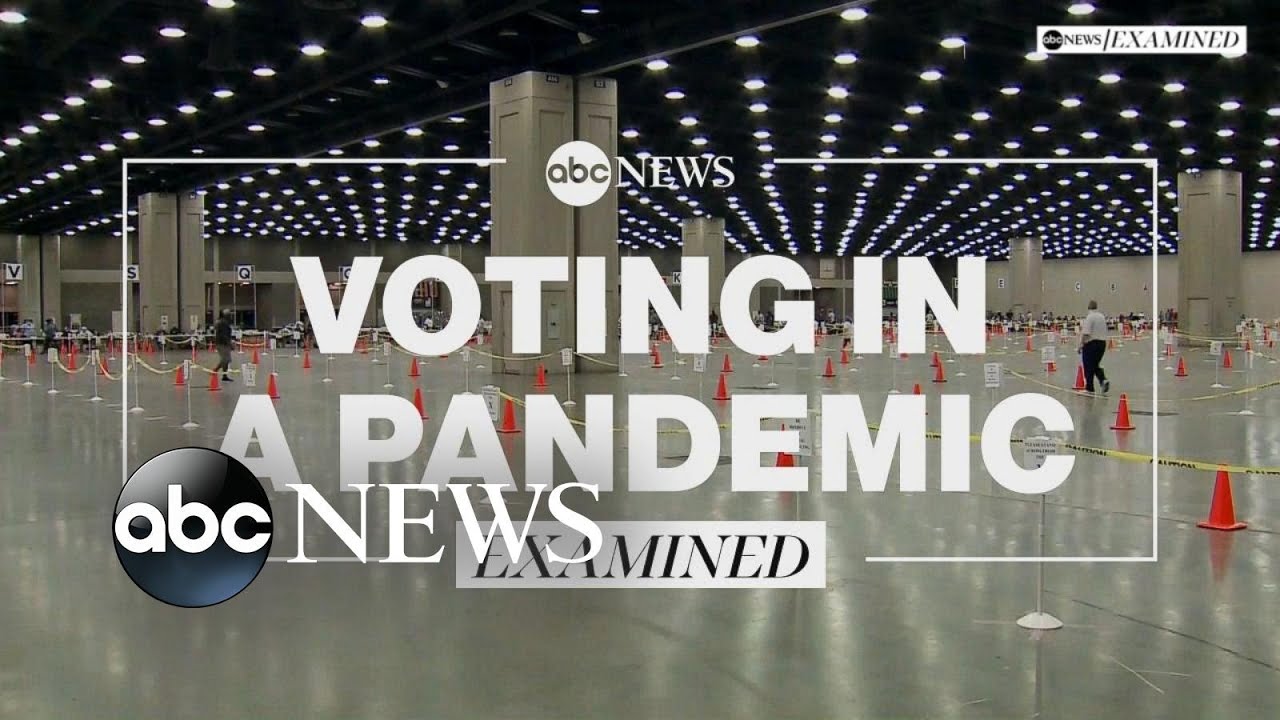 Voting In 2020 During Covid 19 L Abc News Video Abc News