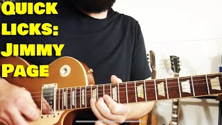QUICK LICKS: Jimmy Page Pentatonic Position Transitions [Break out of the Box]