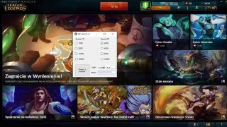 [Już Nie Działa] League of Legend- RP & PZ HACK [FREE RP] [PL]