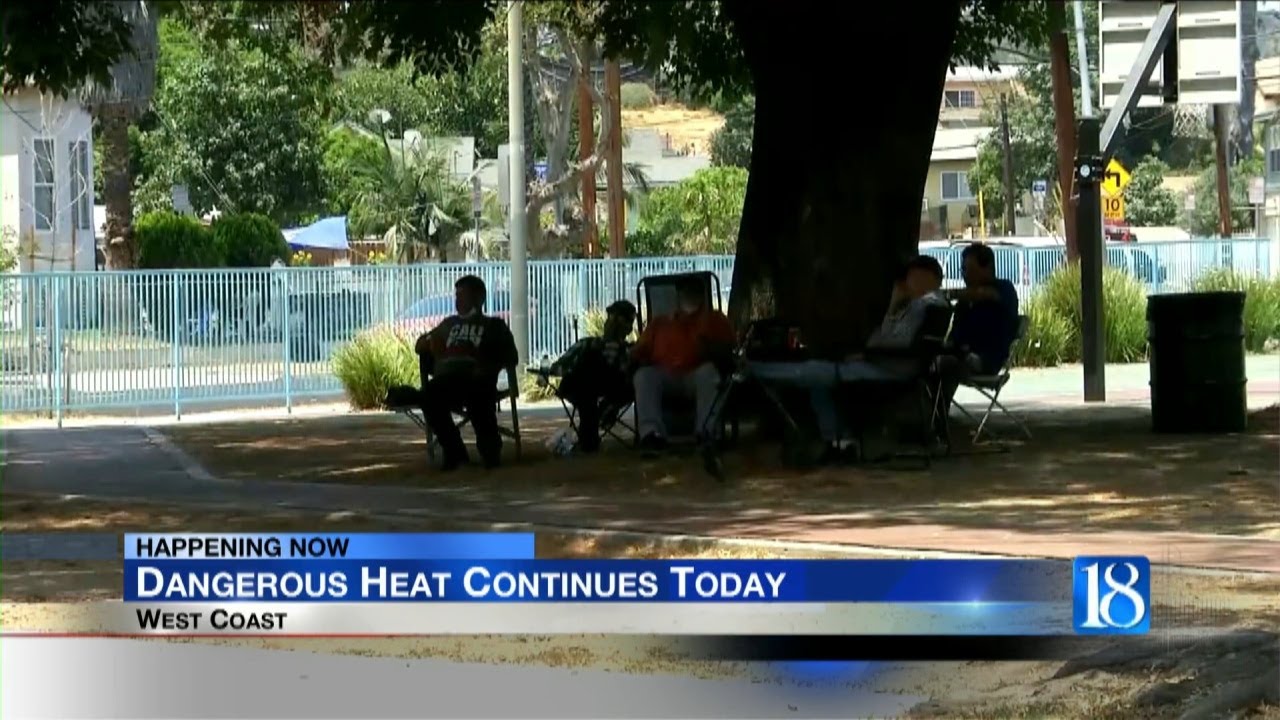 Happening Now Desk: Dangerous Heat Continues Today - YouTube
