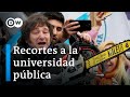 Poltica de austeridad de milei impacta en las universidades argentinas