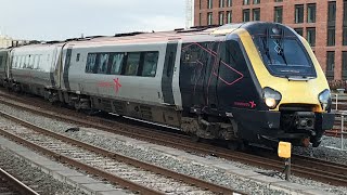 Class 221117 arriving into Bristol Temple Meads 