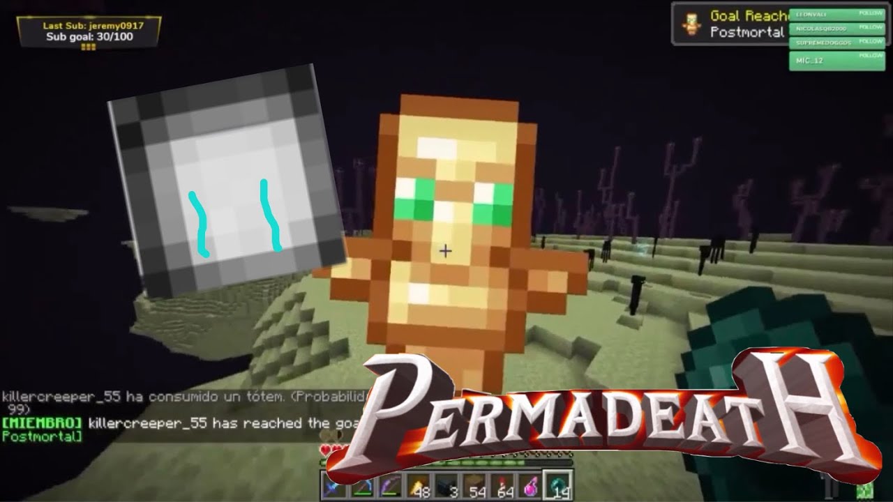 PERMADEATH - PRIMER POSTMORTEM de KILLERCREEPER