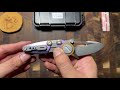NOC MT-16 Folding knife M390 blade titanium handle camping Cutter pocket knives outdoor