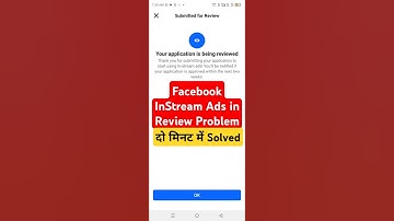 Facebook In-Stream Ads In Review Problem 😕 | Fix Monetization Review #Shorts #FacebookInStreamAds