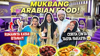 JEROME JADI ORANG ARAB!? MUKBANG MAKANAN ARAB + CERITA SERU FT. TASYA FARASYA
