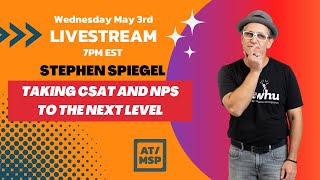 Taking CSAT and NPS to the Next Level with Stephen Spiegel from CrewHu