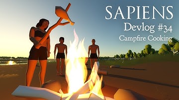 Sapiens Devlog #34 - Campfire Cooking