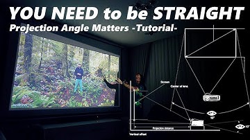 You Need to be Straight for Perfect Projection ( tutorial )