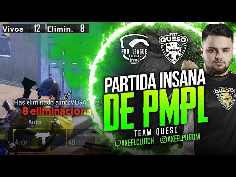 CLUTCH INSANO PMPL | TEAM QUESO [PUBG MOBILE] AXEEL