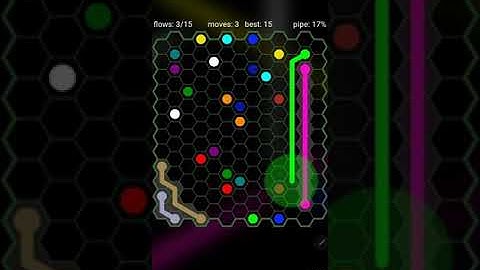 How To Solve Flow Free Hexes Jumbo Pack 2 Level 115 13x13 Board Walk Through Solution Walkthrough