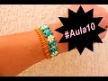 NM Bijoux -  #Aula10 - Pulseira de florzinha