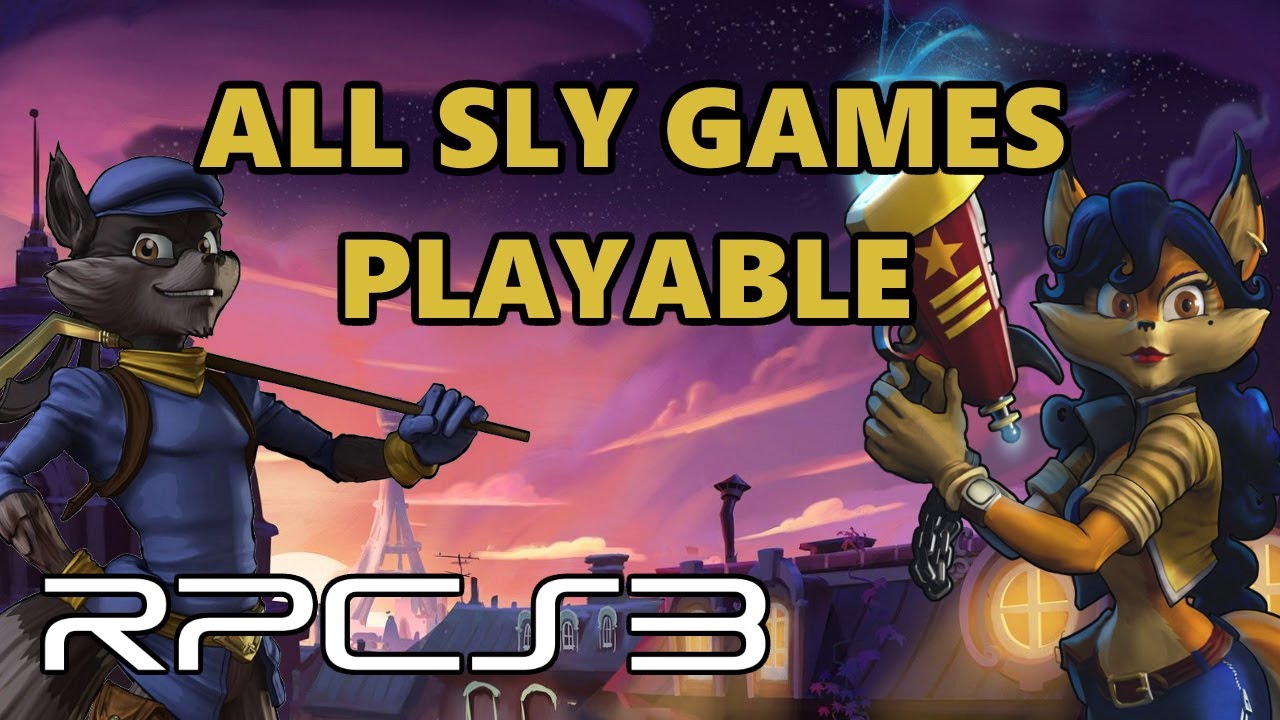 The entire Sly Cooper Franchise is now playable through the RPCS3 Emulator  - OC3D