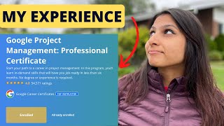 what you don't know about google project management certificate
