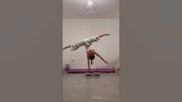 A normal handstand is just the beginning🤸 #acrobatics #acro #shorts #dance