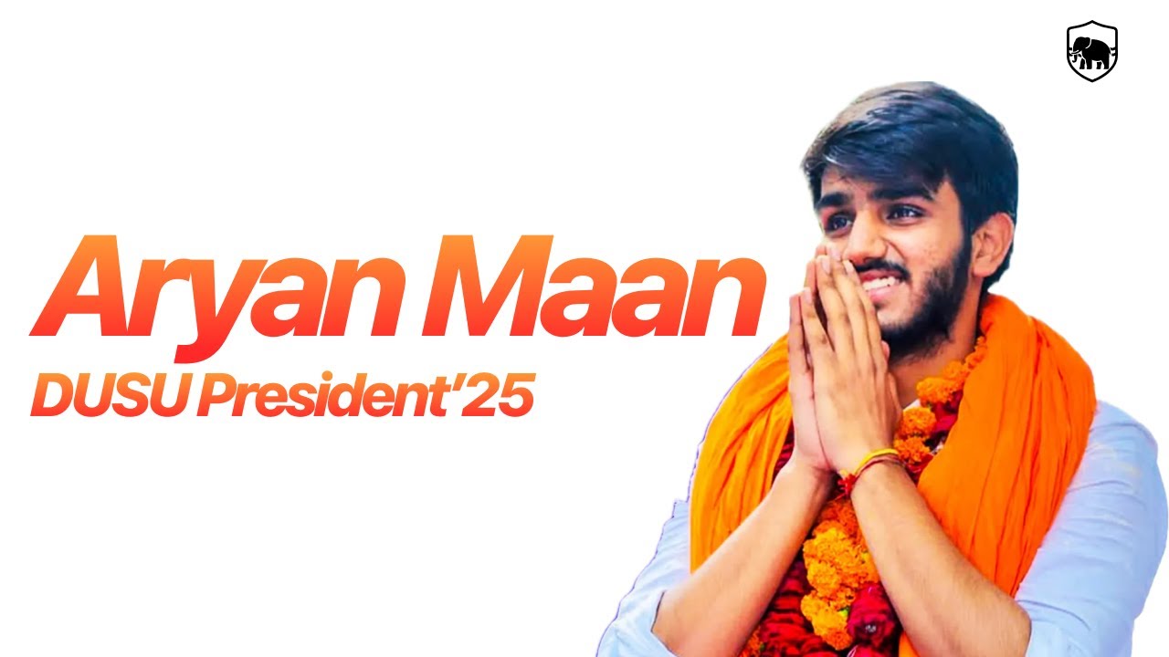 Can Aryan Maan redefine DU Politics? | DUSU'25 | Interview with ABVP Presidential Candidate