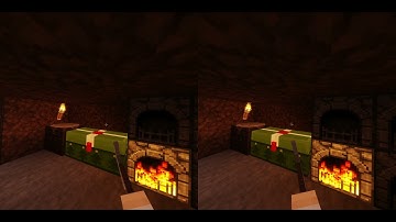 [3D] Vivecraft 1.18 (Minecraft VR) Gameplay with Shaders - Part 4