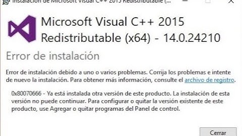 Vivado Error Instalación - Microsoft Visual C++