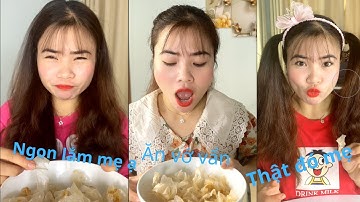 Cười vỡ bụng với pha bánh tráng chộn món lạ của mẹ ?hai chị em ăn vụng chân gà và cái kết Thủy Mít