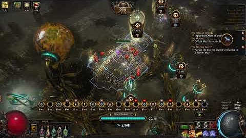 Path of Exile 3.19 - Templar / Inquisitor - Purifying Flame - Showcase Uber Blight (2022-09-04)