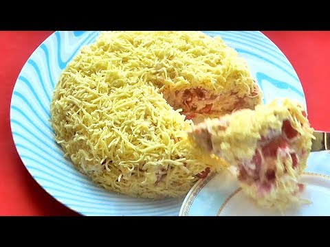 Салат с крабовыми палочками " ИЗЫСКАННЫЙ"!!! НЕРЕАЛЬНО ВКУСНЫЙ!!!!