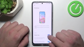 How to Enable / Disable Smart Sidebar on Xiaomi 13T? Manage Quick Access Top System Bar!