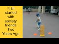 Angad thakur at the age of 5 years with society friends 19 feb2017