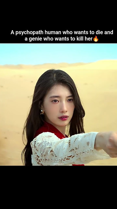 a love story between a psychopath and a genie🔥#geniemakeawish#baesuzy#kimwoobin#kdrama#iu#parkbogum