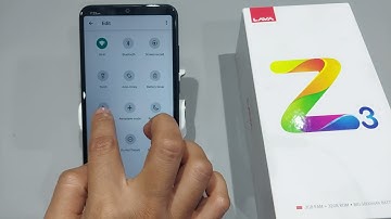How to customize control center in lava z3,lava z3 pro | Lava z3 me control center kaise change kare