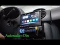 Pumpkin Autoradio 1 Din Android 8.1 Installation und Anzeige