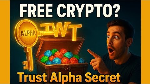 Trust Alpha: Get FREE New Crypto by Staking TWT! (Trust Wallet Guide) 🚀