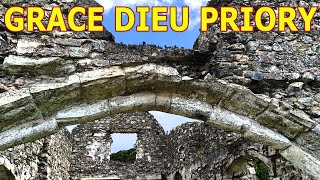 Grace dieu priory. Руины монастыря.