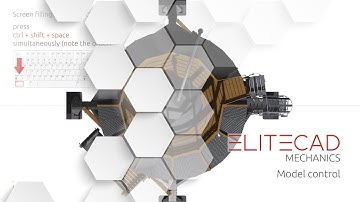 ELITECAD Mechanics - First Steps - Model control