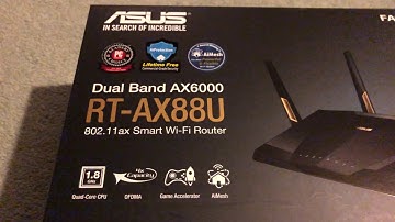 Unboxing the ASUS RT-AX88U AX6000 802.11ax Wi-Fi router