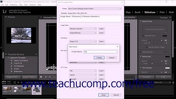 Lightroom Classic CC Tutorial Adding Text Overlays to a Slideshow Adobe Training
