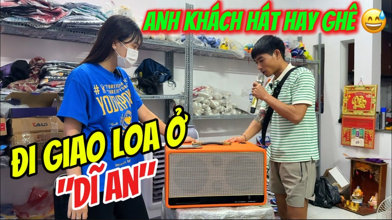 🔥 Đi Giao Loa Cho Anh Khách Ở Dĩ An, Và Cái Kết #loa #loakeo #loakaraoke 