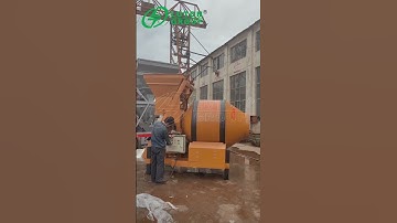 LUTON 1000L Drum Type  Self-Loading Concrete Mixer